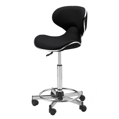 Pibbs 745BL Butterfly Seat Cutting Stool with Backrest