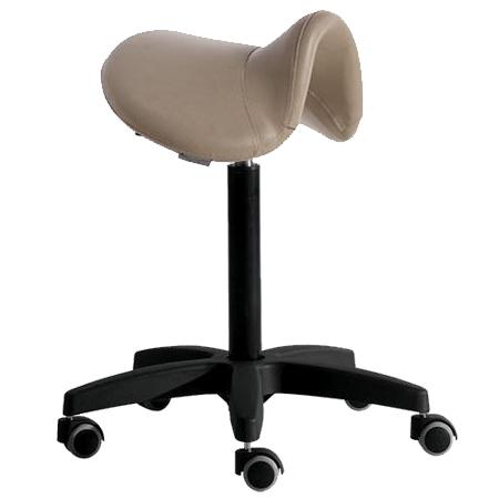 Salon Ambience CS/301 Mustang Cutting Stool - Black Plastic Base