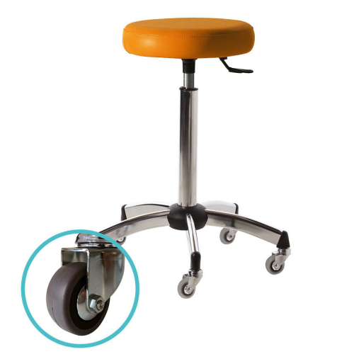 Salon Ambience CS/275 Harley + Stool Chrome Base Pro Wheels