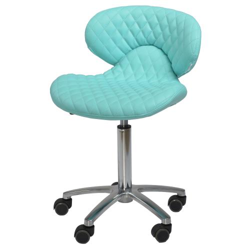 Whale Spa 1009H Diamond Quilted Technician Stool