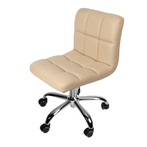 J & A USA Cookie Technician Stool - Taupe Beige