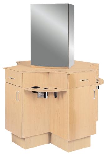 Jeffco 319 Quad 4 stylist Island