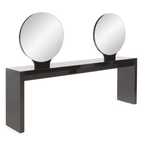 Gamma & Bross JADBAR Island Station 4 Places w/ Round Mirrors