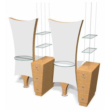 Design X 3413 Retro Styling Station