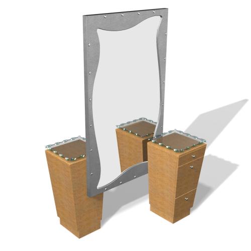 Design X 3130-I Adeleire Island Styling Station