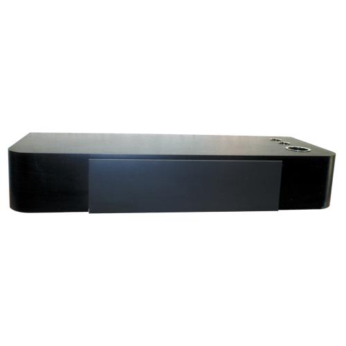 AB Salon Equipment 57580 Radius Round Wall Mount Styling Station