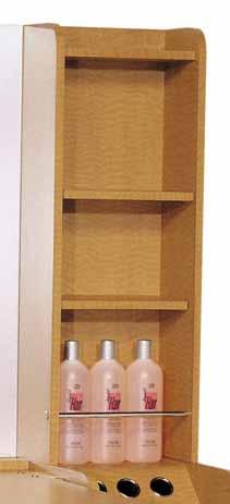 Belvedere K035 13 Customline Upper Shampoo Cabinet For K033 K034