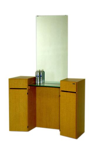 Belvedere JR126 Juarez Styling Station Vanity w/ Mirror