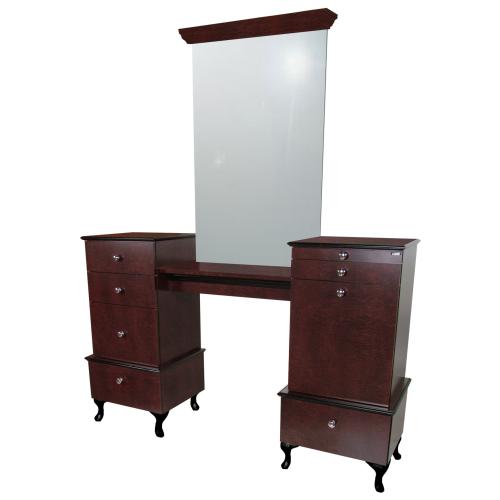 Collins 896-66 Bradford Twin-Vanities Styling Station