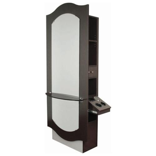 Collins QSE 3357-36 Keaton Formula Styling Station w/ Mirror & Ledge
