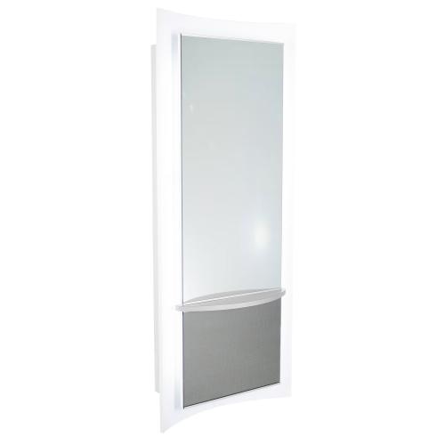Collins 6601-33 Kurve Wall-Mounted Mirror Station w/ LED Lights
