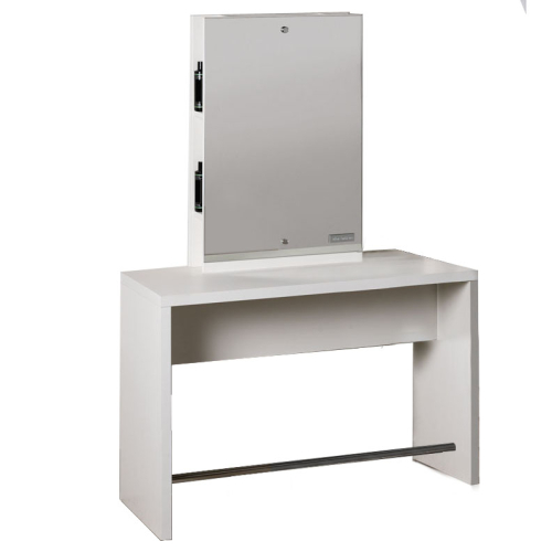 Salon Ambience MI/471 Brooklyn Single Styling Station - White Ash