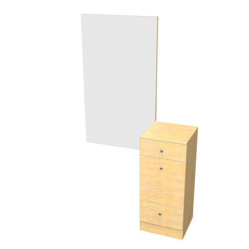 Design X 4024-W Diva Wall Mount Styling Station