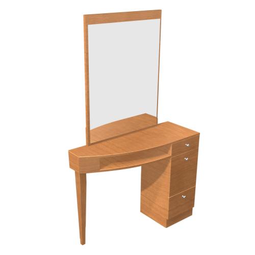 Design X 1202-W Savvy Styling Station Vanity