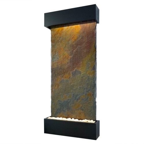 BluWorld WWLVCR Nojoqui Falls Classic Quarry Rajah Slate Wall Fountain