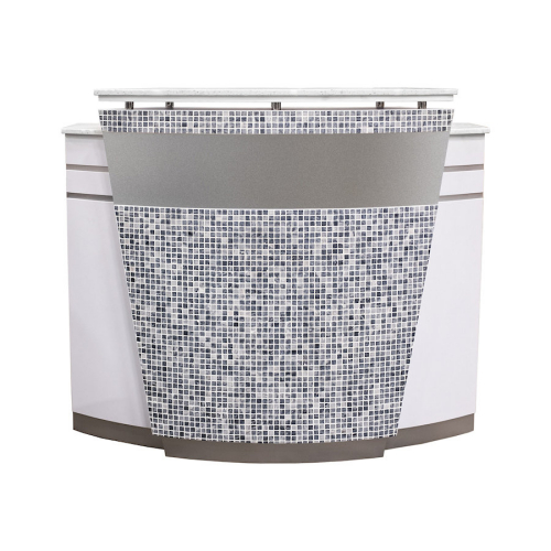AYC NAPA Reception Desk w/Mosaic Tile Design by Mayacoba