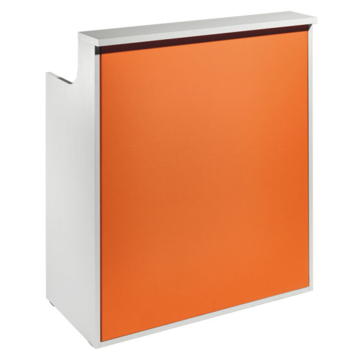 Salon Ambience RD/270 Impact Reception Desk - White Ash