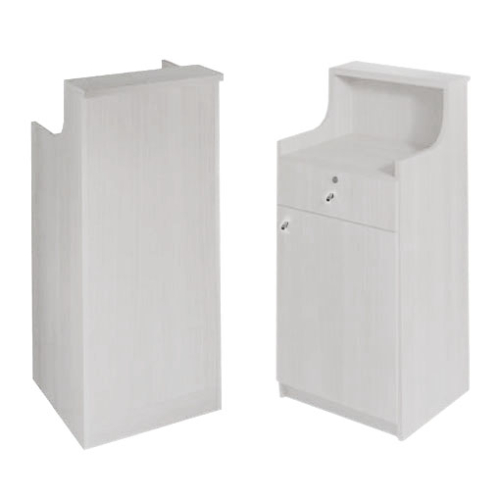 Salon Ambience RD/251 Form White Ash Side Cabinet
