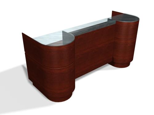 Design X 3500-96 Focus Reception Desk 96"L x 34"D