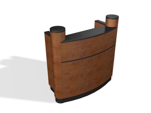 Design X 3496-72 Stellar Reception Desk 72"L x 24"D