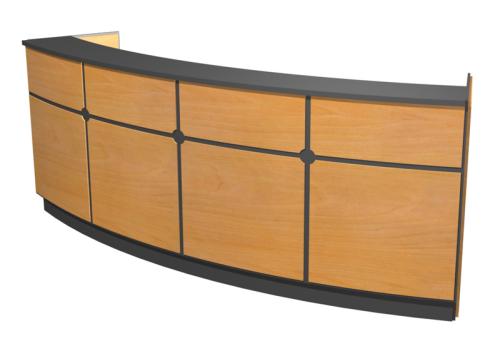 Design X 0199-60 Tangier Reception Desk 60"L x 24"D