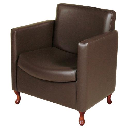 Collins 6960 Bradford Cigno Reception Chair w/ Queen Ann Legs
