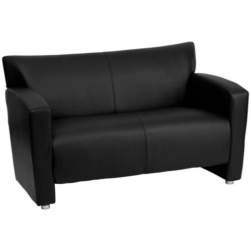 Flash Furniture Hercules Majesty Black Leather Love Seat