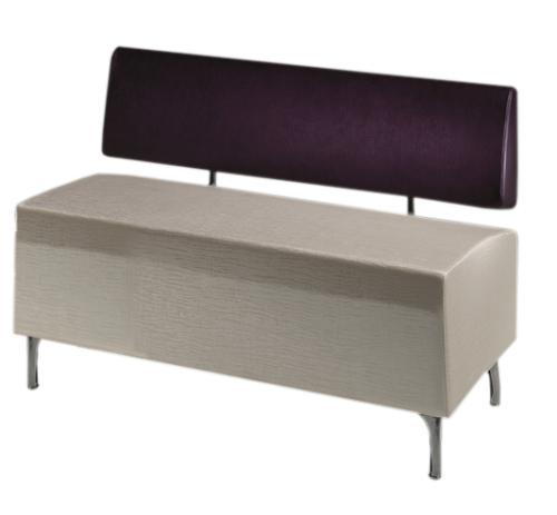 Salon Ambience SH/955 Opale Two Seater Reception Bench