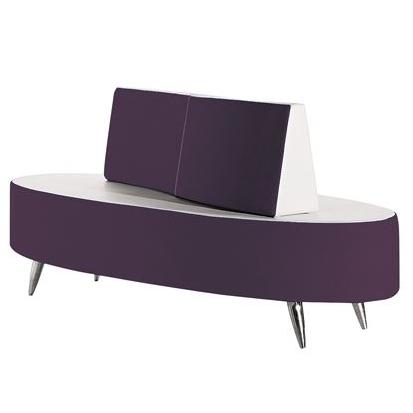 Salon Ambience SH/994 B-Side Two Seater Sofa "S" Shape