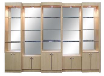 AB Salon Equipment 82521 Mirrored Retail Display