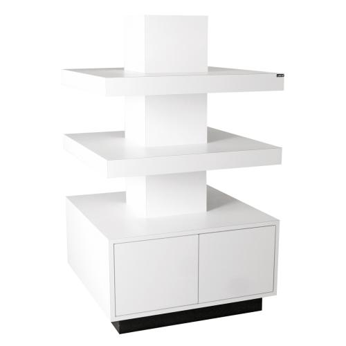 Collins 6647-32 Zada Free-Standing Stacked Retail Display w/ Lights