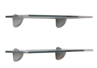 Salon Ambience GL/008 Murano Due Pair of Glass Shelves