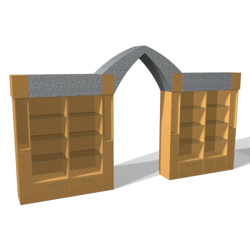 Design X 4535 Palisade Retail Display 209"