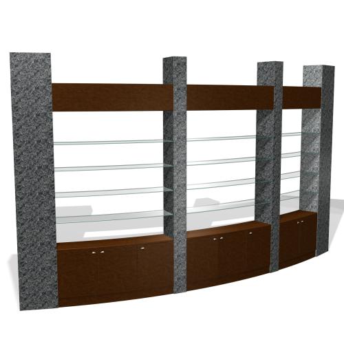 Design X 4549-186 Orbit 186" Retail Display