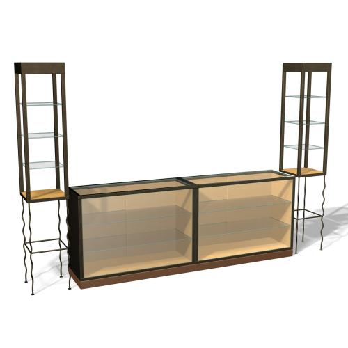 Design X 4543-126 Iris Retail Display 126"