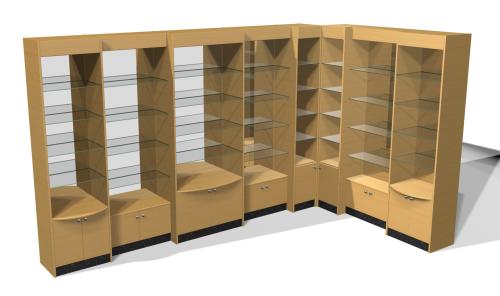 Design X 4555 Boulevard Full Retail Display