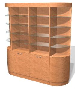 Design X 4542-96 Armarilis Retail Display 96"