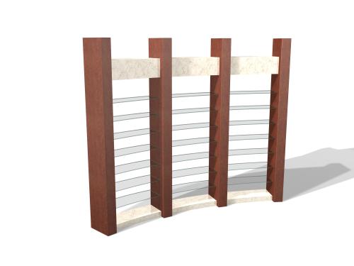 Design X 4544-84 Novella Retail Display 84"