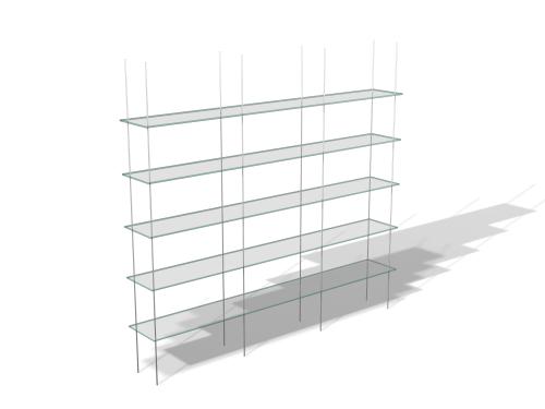 Design X 4545-84 Reminiscence Retail Display 84"