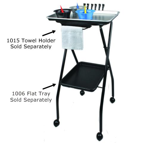 Akra Plastics 1005 35" Aluminum Foldaway Service Tray
