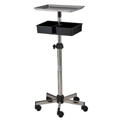 Pibbs ART58 Metal Mayo Color Tray w/ Adjustable Shelf