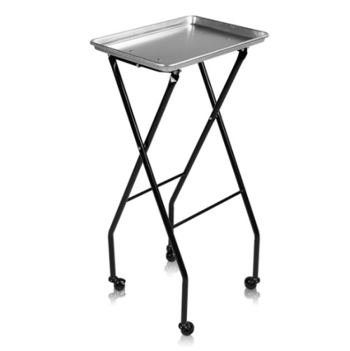 YCC H-9196AL Foldable Aluminum Service Tray - Color Cart