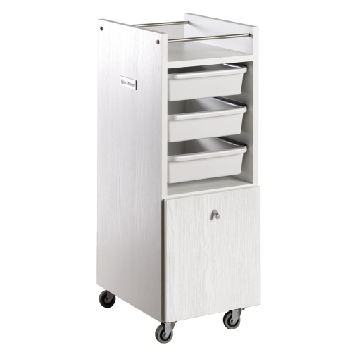 Salon Ambience TR/47 Style White Ash Trolley