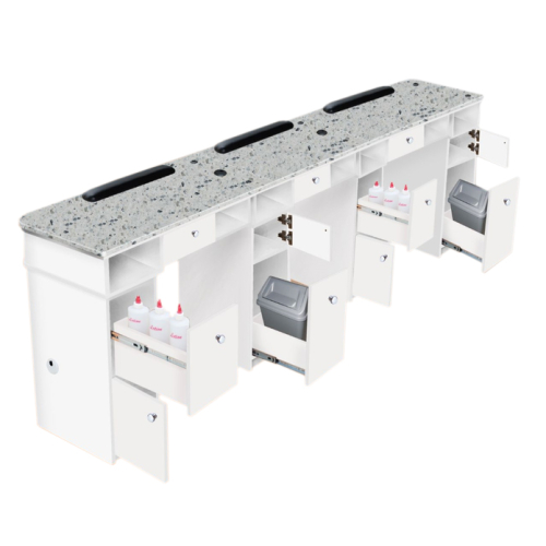 AYC SONOMA Triple Manicure Table