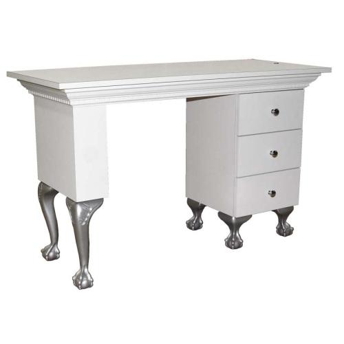 Collins 886-48-4 Bradford Dentil Nail Table w/ Claw & Ball Legs