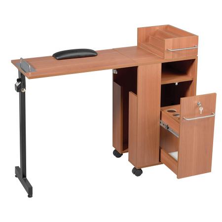 Pibbs 2009WD Folding Leg Manicure Table