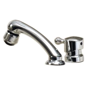 Pibbs 566 Faucet Kit with Chrome Spray Hose