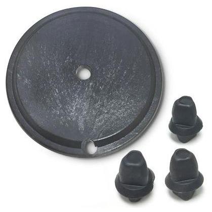 Gulfstream Gs3019 Black Insert & Black Pegs (1 Insert & 3 Pegs)