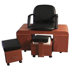AB Salon Equipment 3-Piece Pedispa w/Footbath 73440/FM308OU