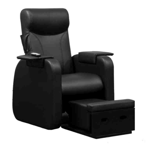 AYC PediPlush Lounge Pedicure Chair w/Ottoman-Stool